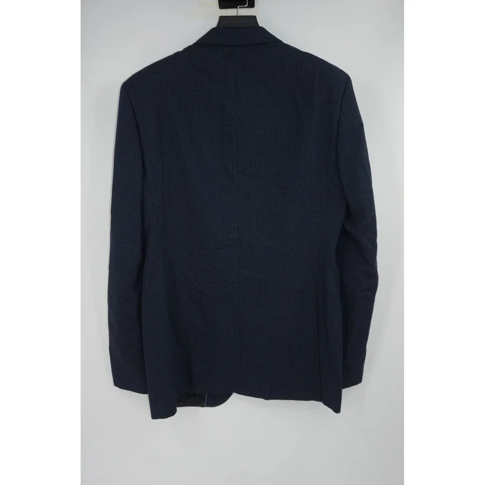 Boss Hugo Boss 2-Button Sport Coat Blazer Blue Check The‎ James3 42L